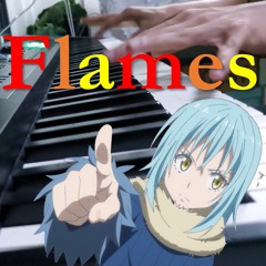 That Time I Got Reincarnated as a Slime S2 Part 2 OP - Like Flames (Piano)