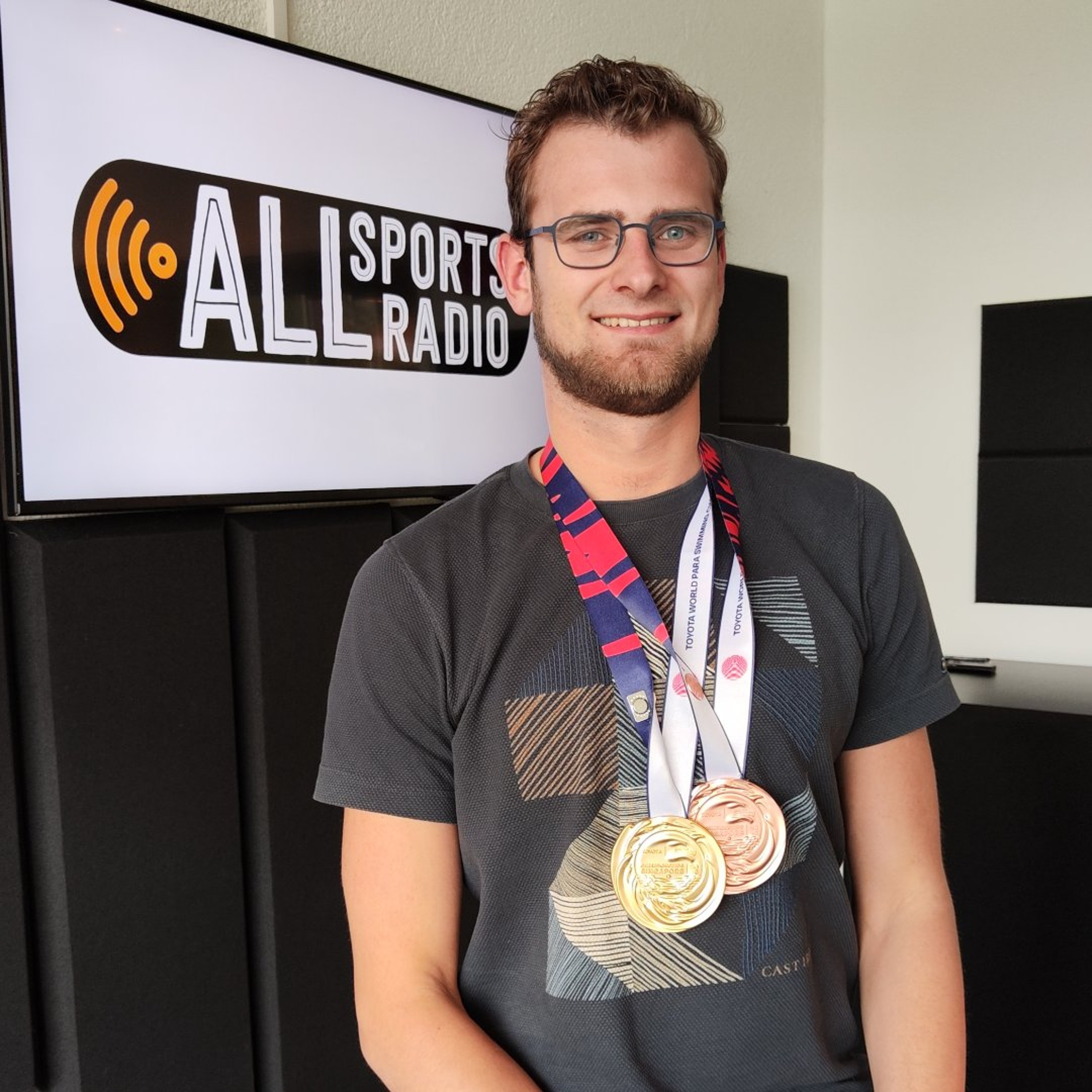 Druk, maar succesvol EK voor parazwemmer Bas Takken - ALLsportsradio LIVE! 11 september 2026 episode artwork