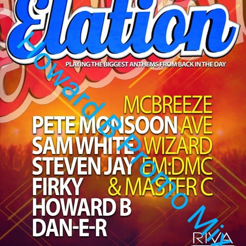 Howard B - Elation Promo - 4th December 2021 @ Riva-Showbar-Preston