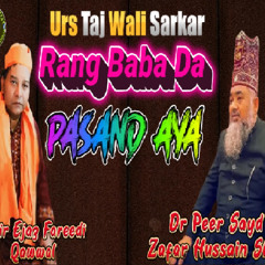 Rang Baba Da Pasand aya Qawali Qawal Nazir Ejaz Fareedi Qawwal Urs Taj Wali Sarkar Silsila E Sabriya Dilshadiya