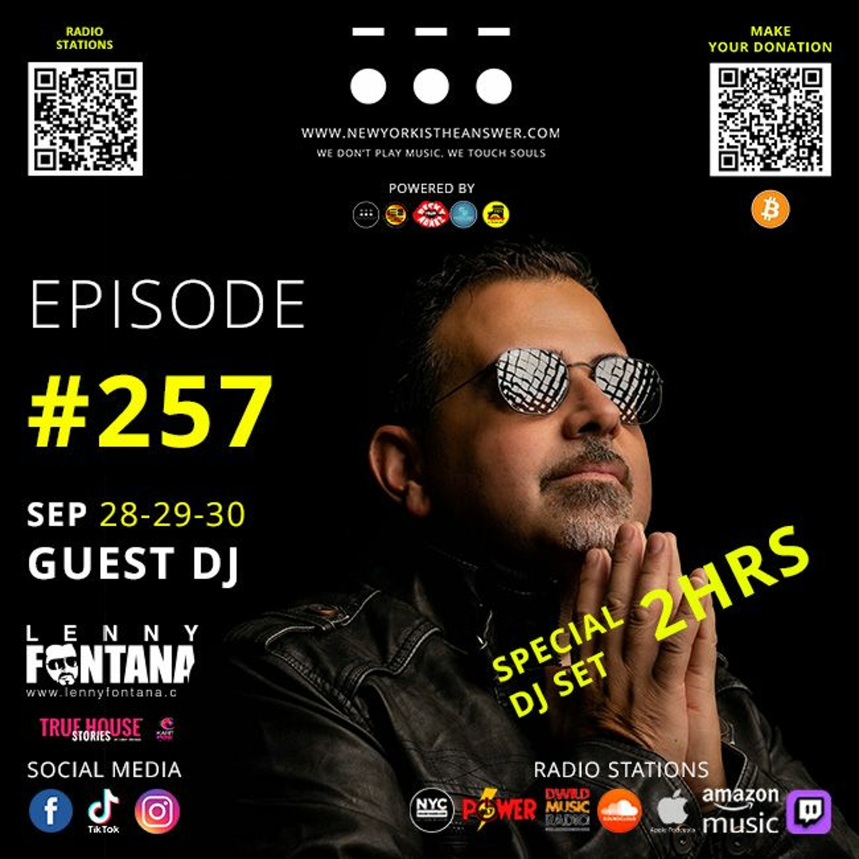 NYITA - S6 - E257 - LENNY FONTANA - SEP 28-29-30 - 2 HRS episode artwork