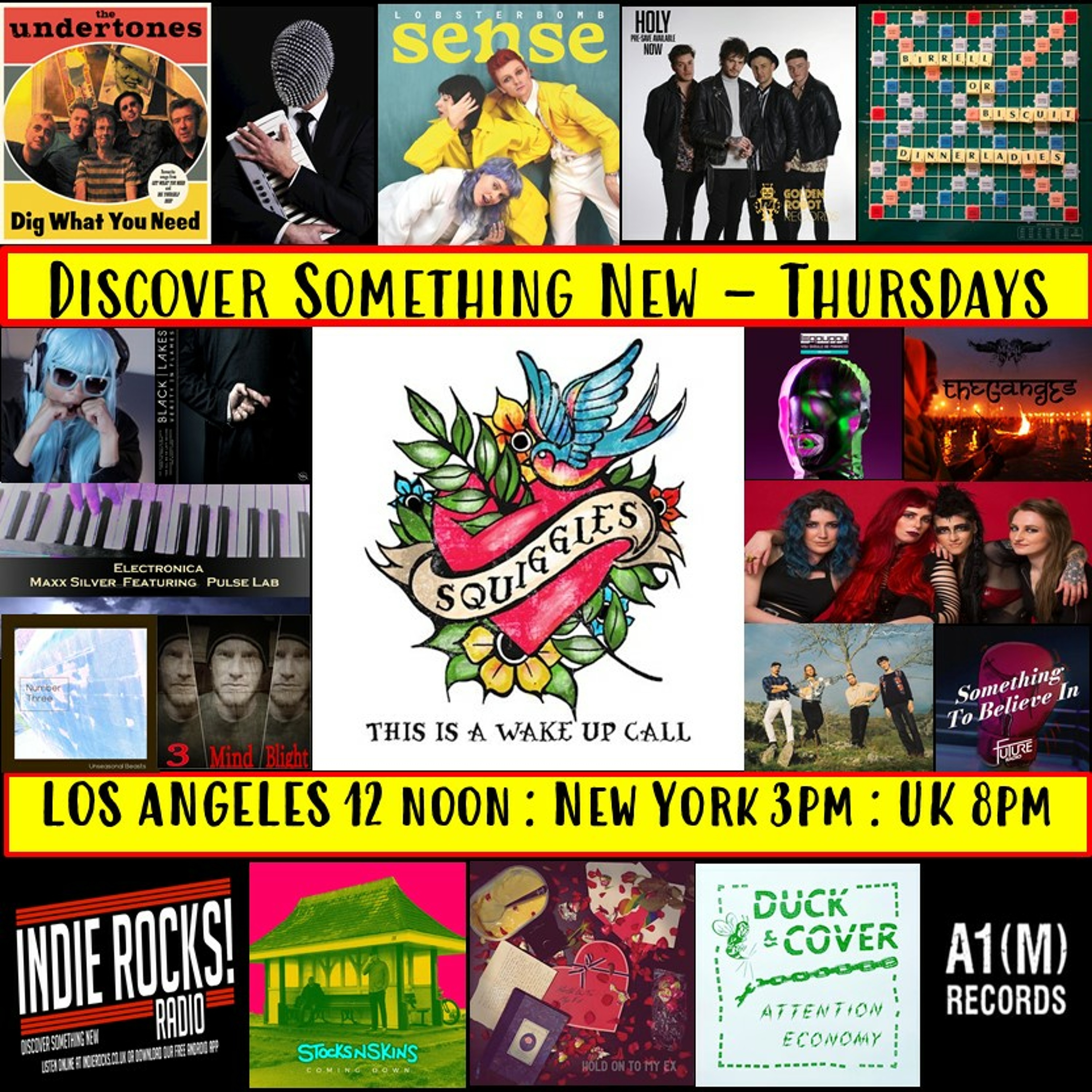 A1M new Music Show - Discover New Music - Indie Rocks Radio