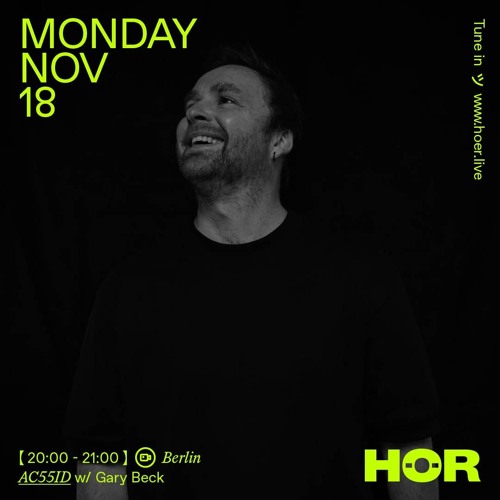 GARY BECK Live @ HÖR - BERLIN 18.11.2024