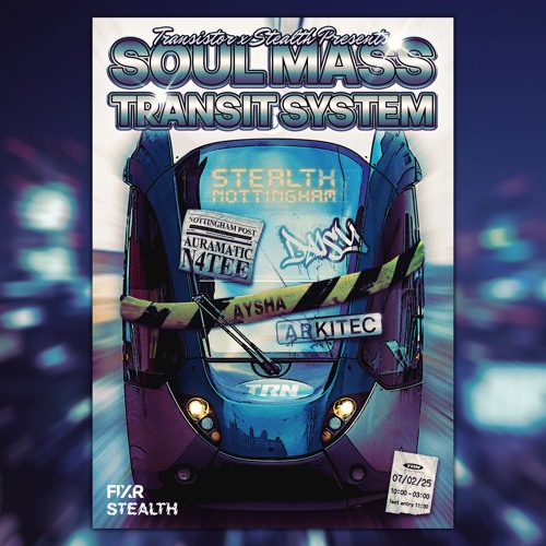Auramatic B2B N4TEE @ 'TRN & Stealth Presents  Soul Mass Transit System'