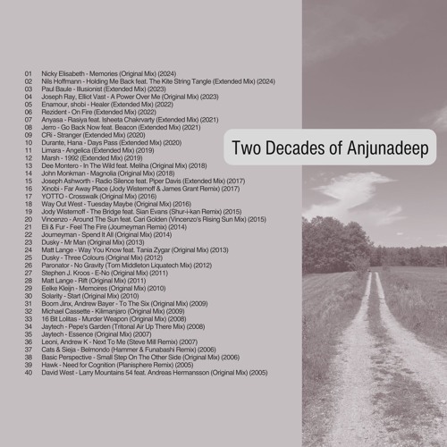 Two Decades of Anjunadeep | 40 Tracks in 1 Hour