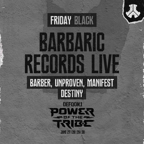 Barbaric Records LIVE: Barber, Unproven, Manifest Destiny