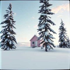 The 1918 sessions- Winter Landscape with Pink House