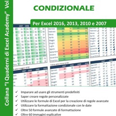 ePub/Ebook La formattazione condizionale in Excel - BY : Excel Academy