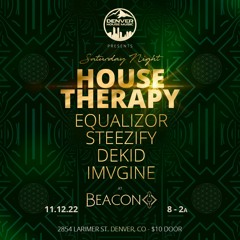 Tech House - Nov 2022 - Equalizor LIVE At Beacon - House Therapy