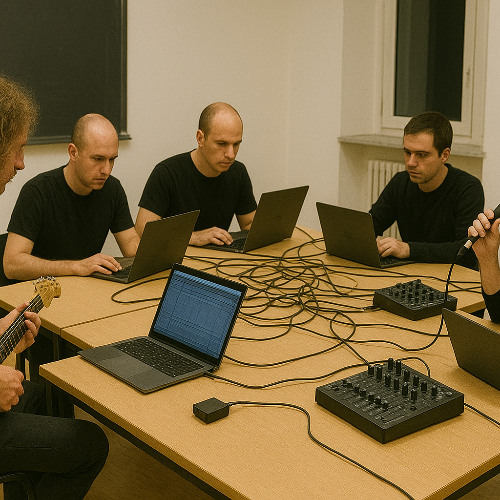 Laptop orchestra + no input mixer - LIVE ELECTRONICS IMPRO 26_02_25