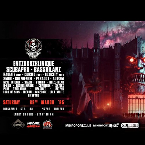 CODE RED @ Mikroport Club Krefeld 29.03.25