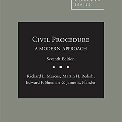 Read EBOOK 💌 Civil Procedure, A Modern Approach (American Casebook Series) by  Richa