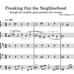 Freaking out the neighborhood (cumbia)