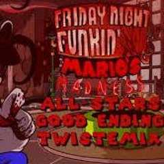 All - Stars Good Ending Twistemix - FNF Marios Madness V2 UST