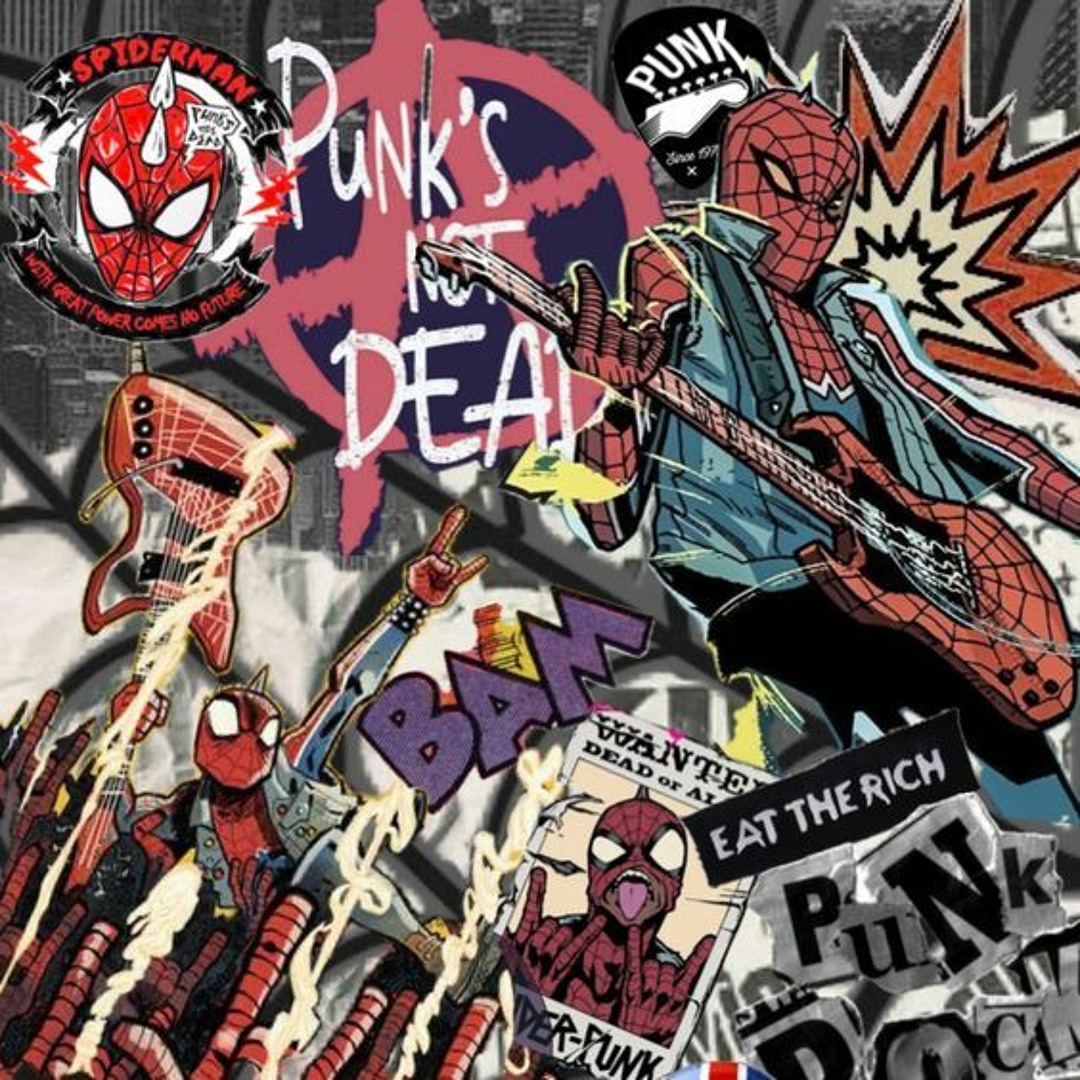 アート・デザイン・音楽 PUNK vibrant-punk-rock-graphic-