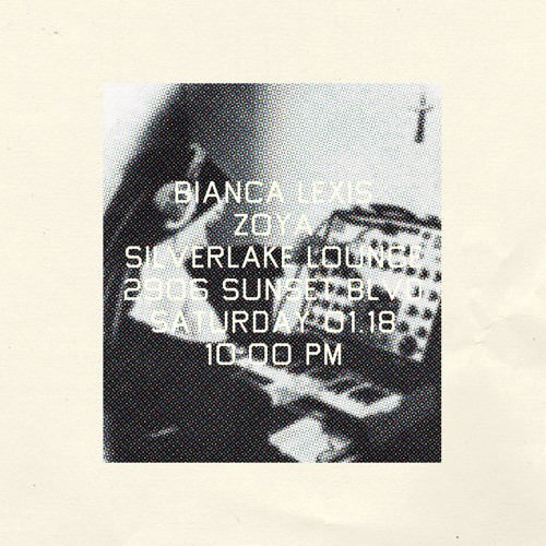 Bianca Lexis And Zoya Live at Silverlake Lounge, January 18 2025