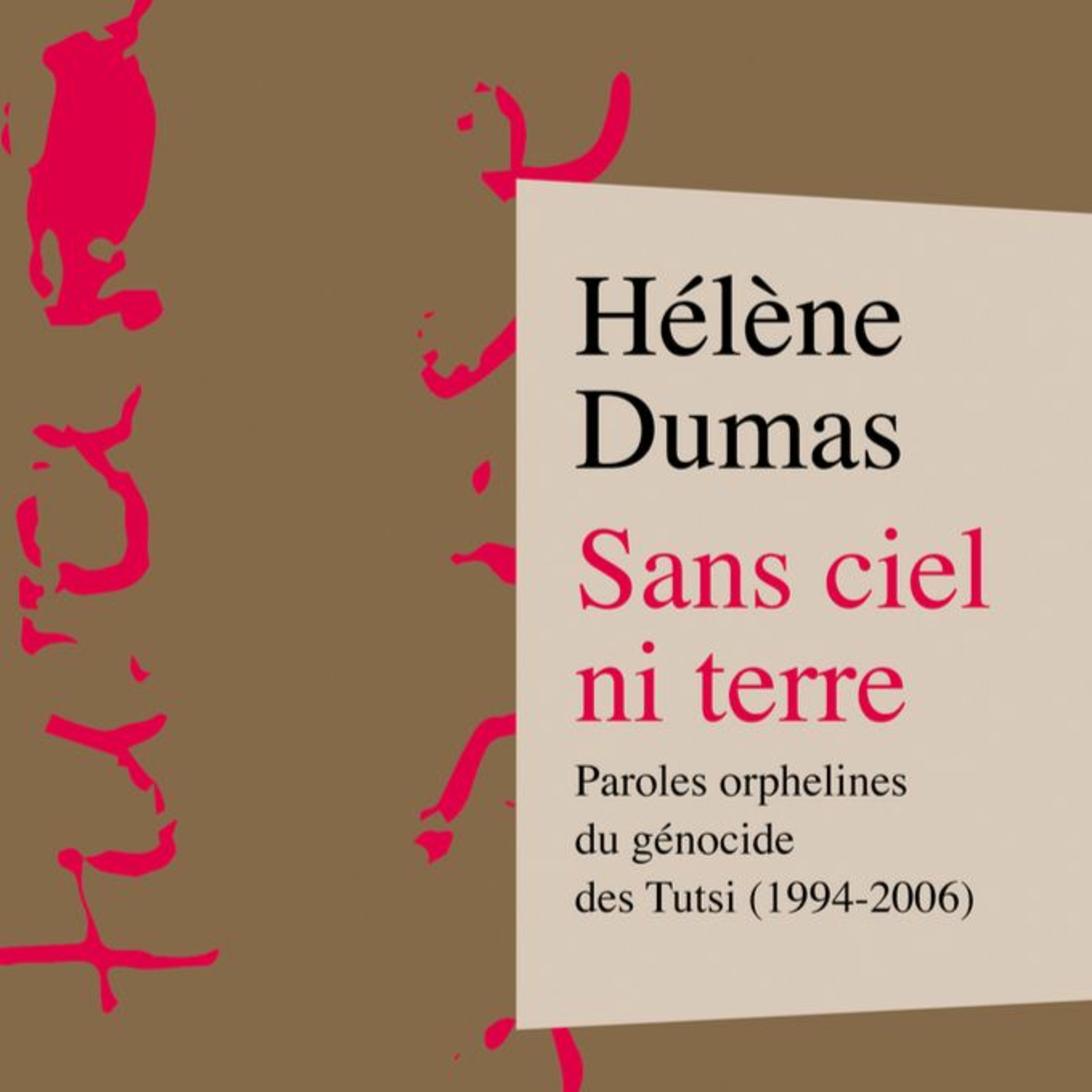 Chemins d'histoire-Le génocide des Tutsi au Rwanda à hauteur d'enfant, avec H. Dumas, 29.11.20