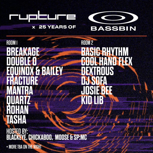 Basic Rhythm & MC Moose - Rupture x Bassbin