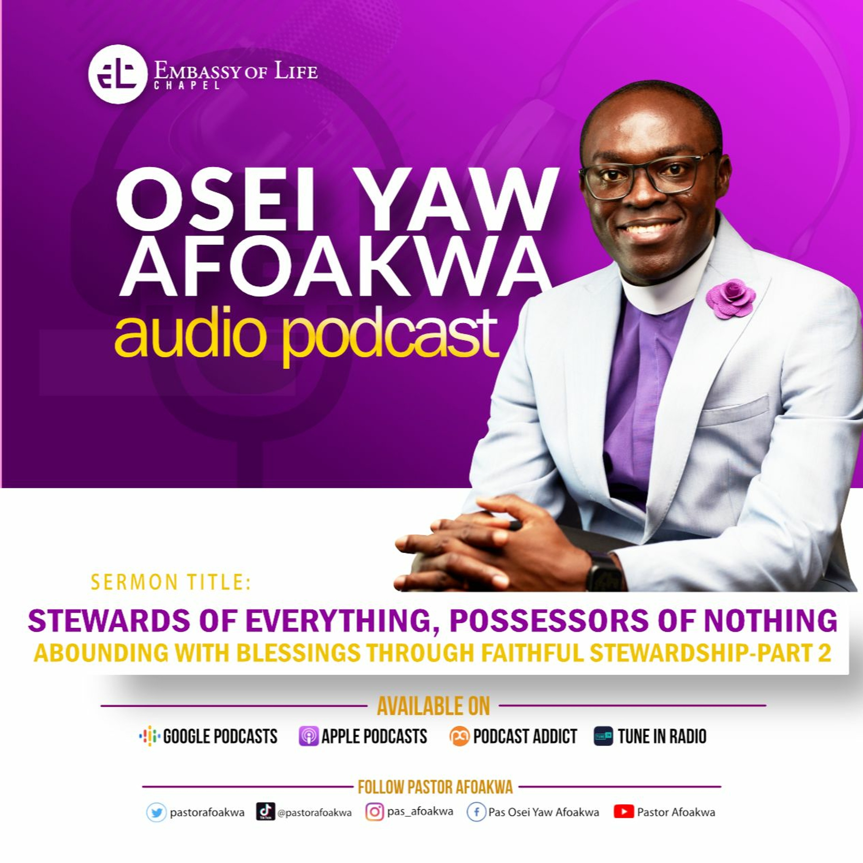 Stewards of Everything, Possessors of Nothing episode artwork