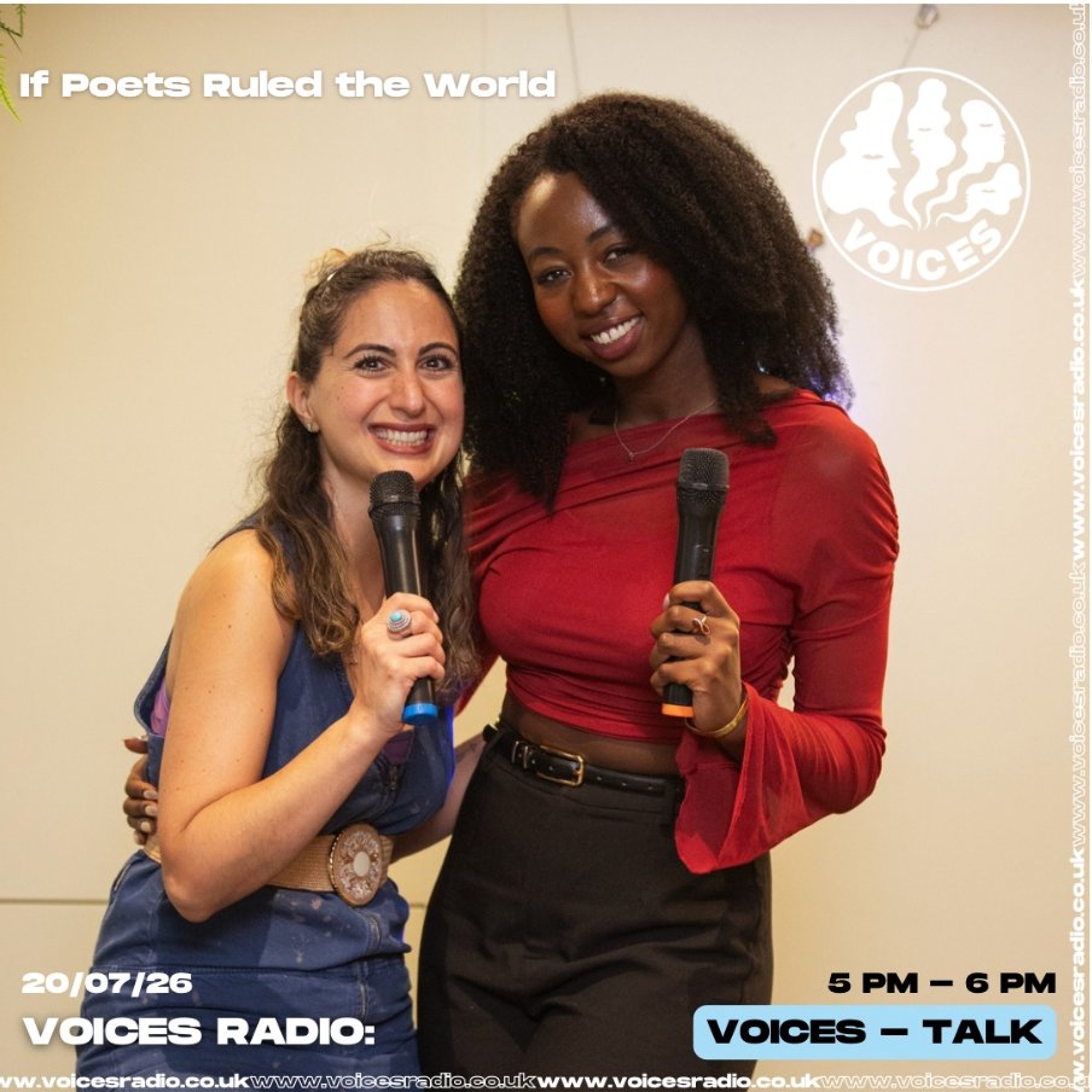 If Poets Ruled The World - 20.07.26 - Voices Radio episode artwork