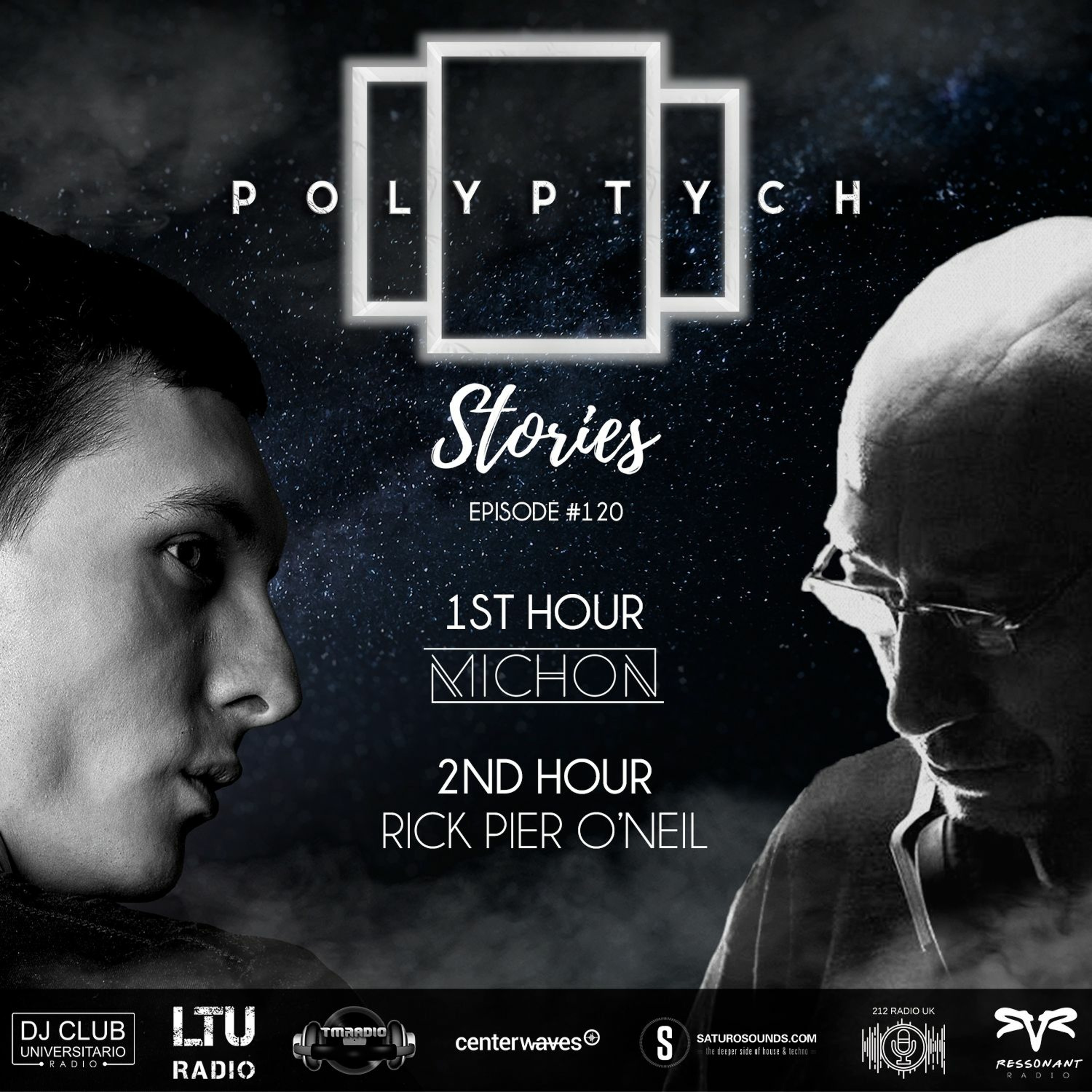 Polyptych Stories | Episode #120 (1h - Michon, 2h - Rick Pier O'Neil) episode artwork