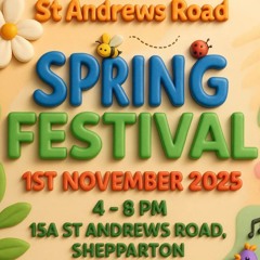 Beth Hunter from the St Andrews Road Spring Festival