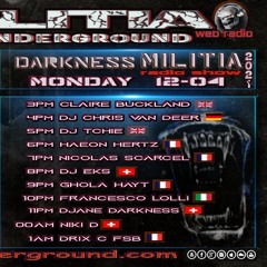 DJ Chris van Deer @ Militia Underground web radio #28 Show 12.04.2021
