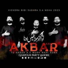 Tu Murh Nahi Aona Akbar - Ghayour Party Lahore - 2023 || Vichora Bibi Sughra Sa