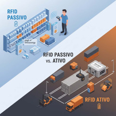 RFID Passivo vs. Ativo O Guia Definitivo para Identificação e Rastreamento