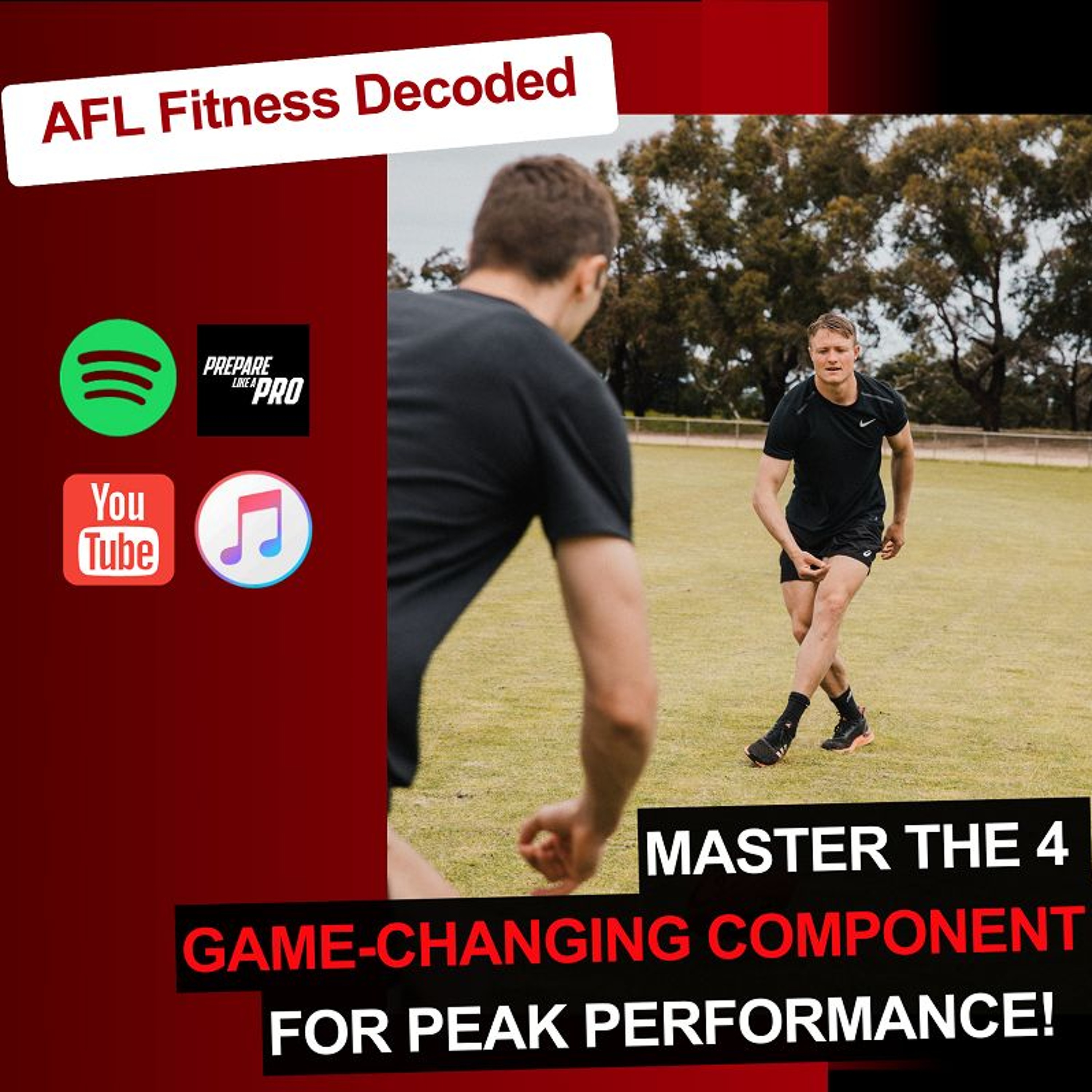 #117 - Peak AFL Performance - The 4 Crucial Fitness Elements You Can't Ignore! episode artwork