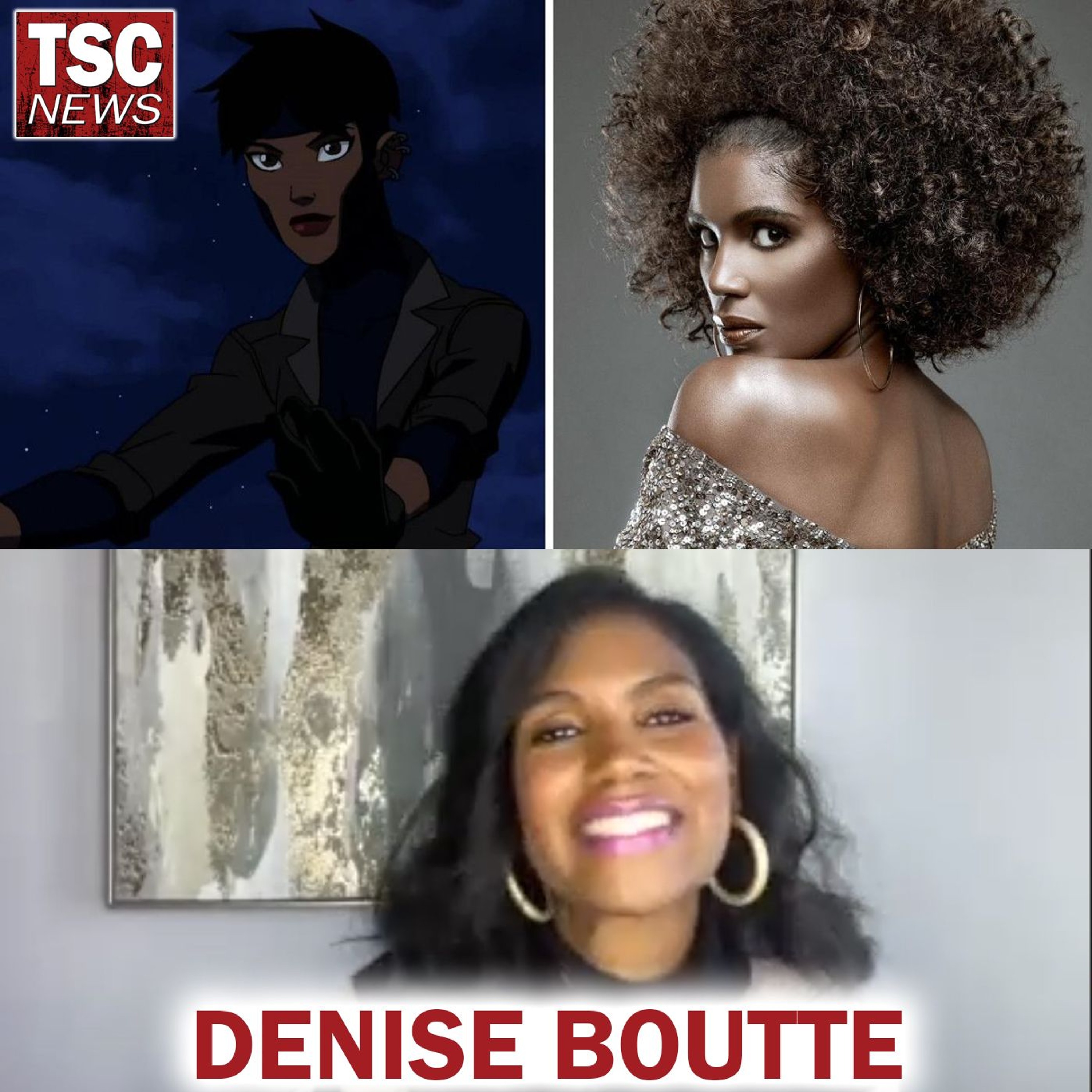 Actor Denise Boutte on #Unknown Film, DC's Young Justice, Master P episode artwork