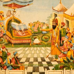 ਸੱਚਖੰਡ ਗਮਨ ਦਾ ਦ੍ਰਿਸ਼ Dhan Guru Gobind Singh Sahib Ji +Giani Sukha Singh Ji UK wale+