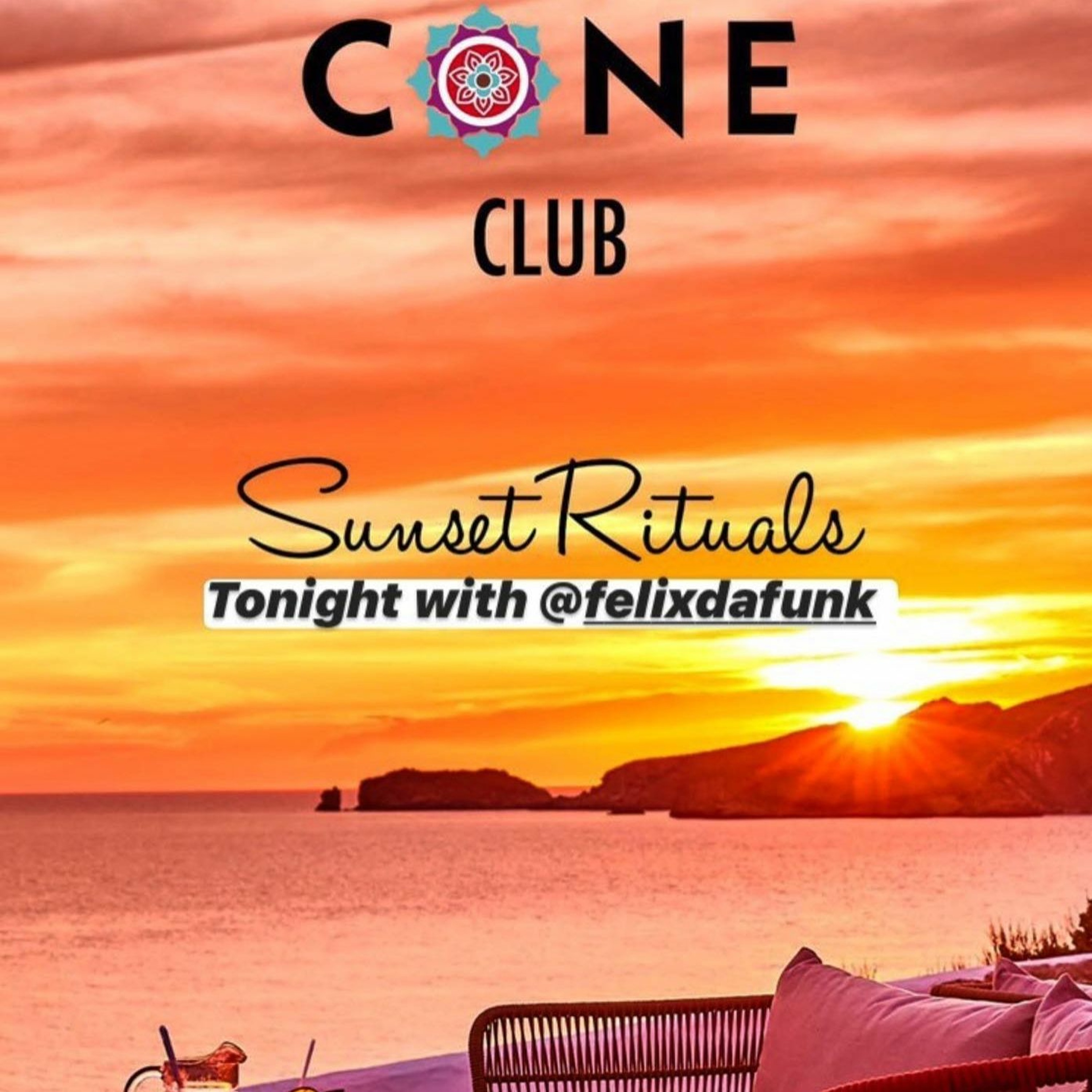 Felix Da Funk @ Cone Club 7PINES Ibiza Sunset Rituals episode artwork