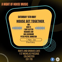 ROOTS & GROOVES 10TH MAY SET. DJ PETER PISTOL JOHNSTON