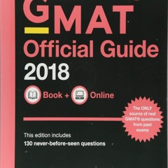 ⚡️[FREE] [DOWNLOAD]️❤️ GMAT Official Guide 2018: Book + Online by GMAC (Graduate Management