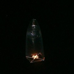 Burning Candle In The UFO
