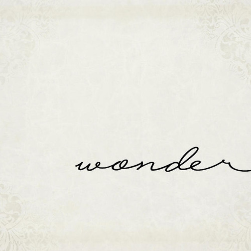 I wonder