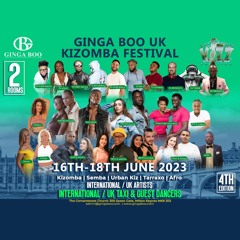 Ginga Boo UK Kizomba Festival 16th - 18th June 2023 (DJ Visser Promo Mix)