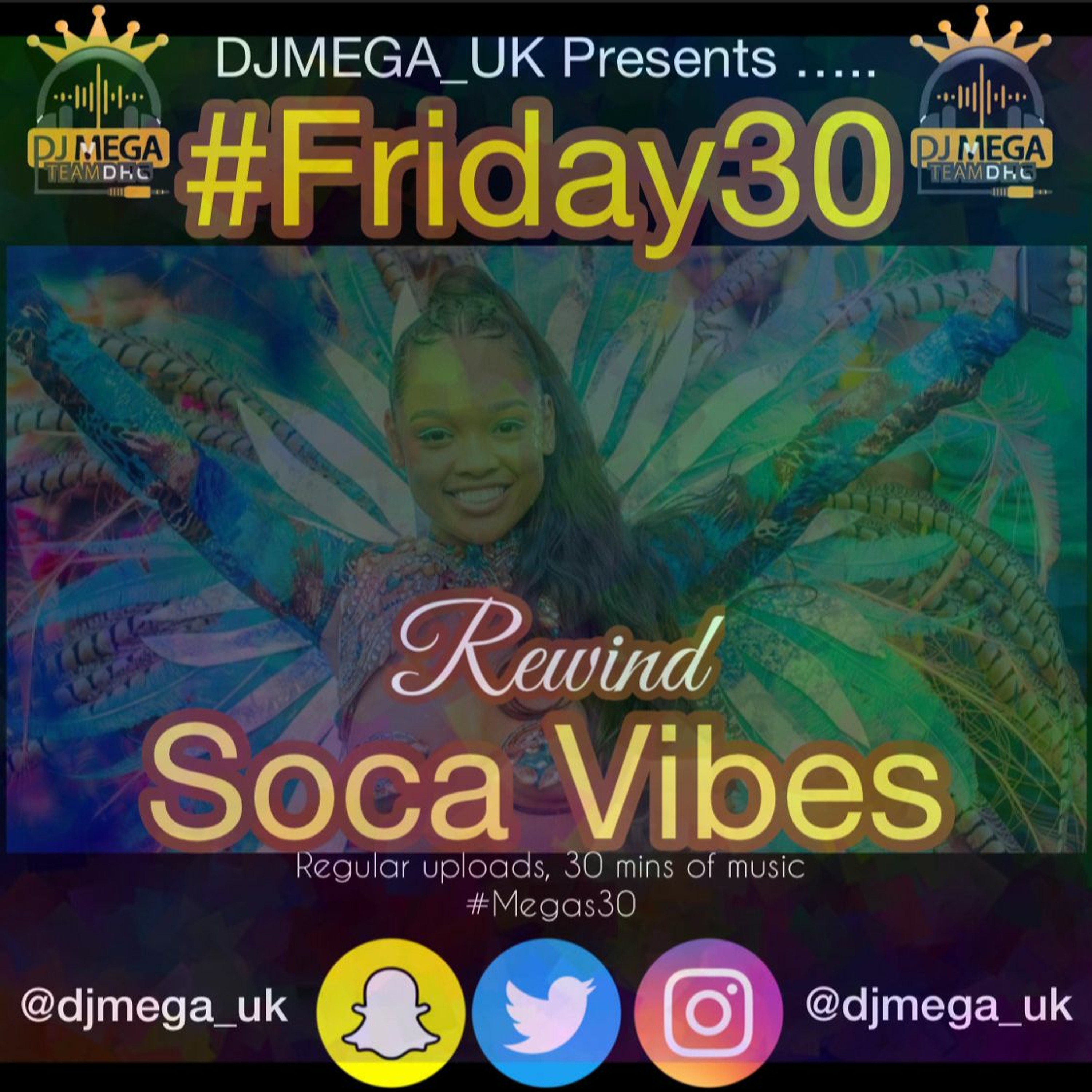 REWIND SOCA VIBES FT Machel, Kes, Patrice R, Hypasoundz, Destra & More @djmega_uk #MegasFriday30