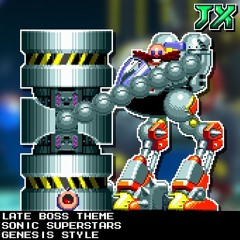 [16-Bit;Genesis]Late Boss Theme - Sonic Superstars