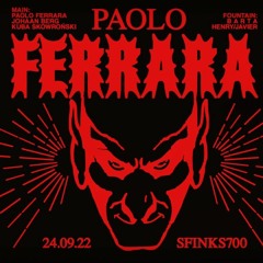 closing-set johaanberg @ sfinks700 Paolo Ferrara  24.09.2022