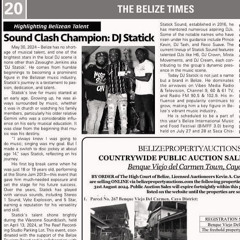 Belize Sound Clash King 2024
