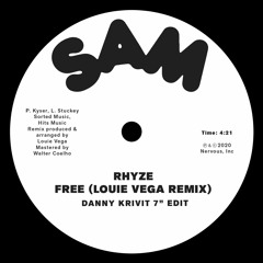 Rhyze - Free (Louie Vega Remix - Danny Krivit 7" Edit)