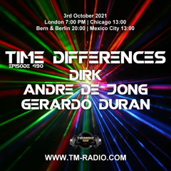 Dirk - Host Mix Part II - Time Differences 490 (3rd October 2021) on TM-Radio