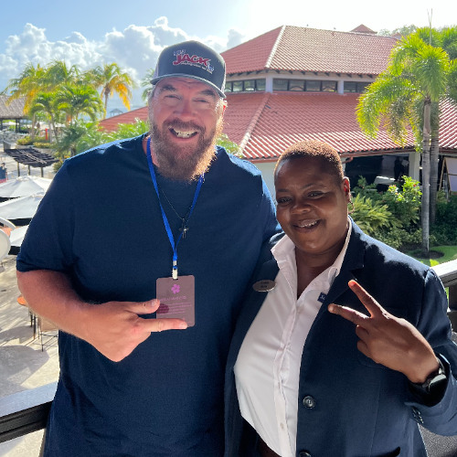 Moose talks with Salisha Redhead - Weddings Manager of Sandals Grenada