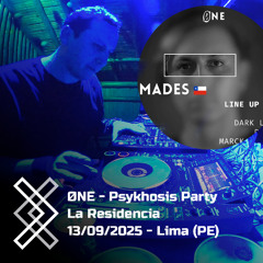 SET @ ØNE La Residencia (13/09/2025 Lima Perú  - Psykhosis Party)