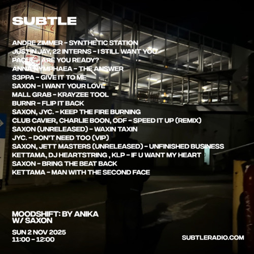 SAXON SUBTLE RADIO MIX