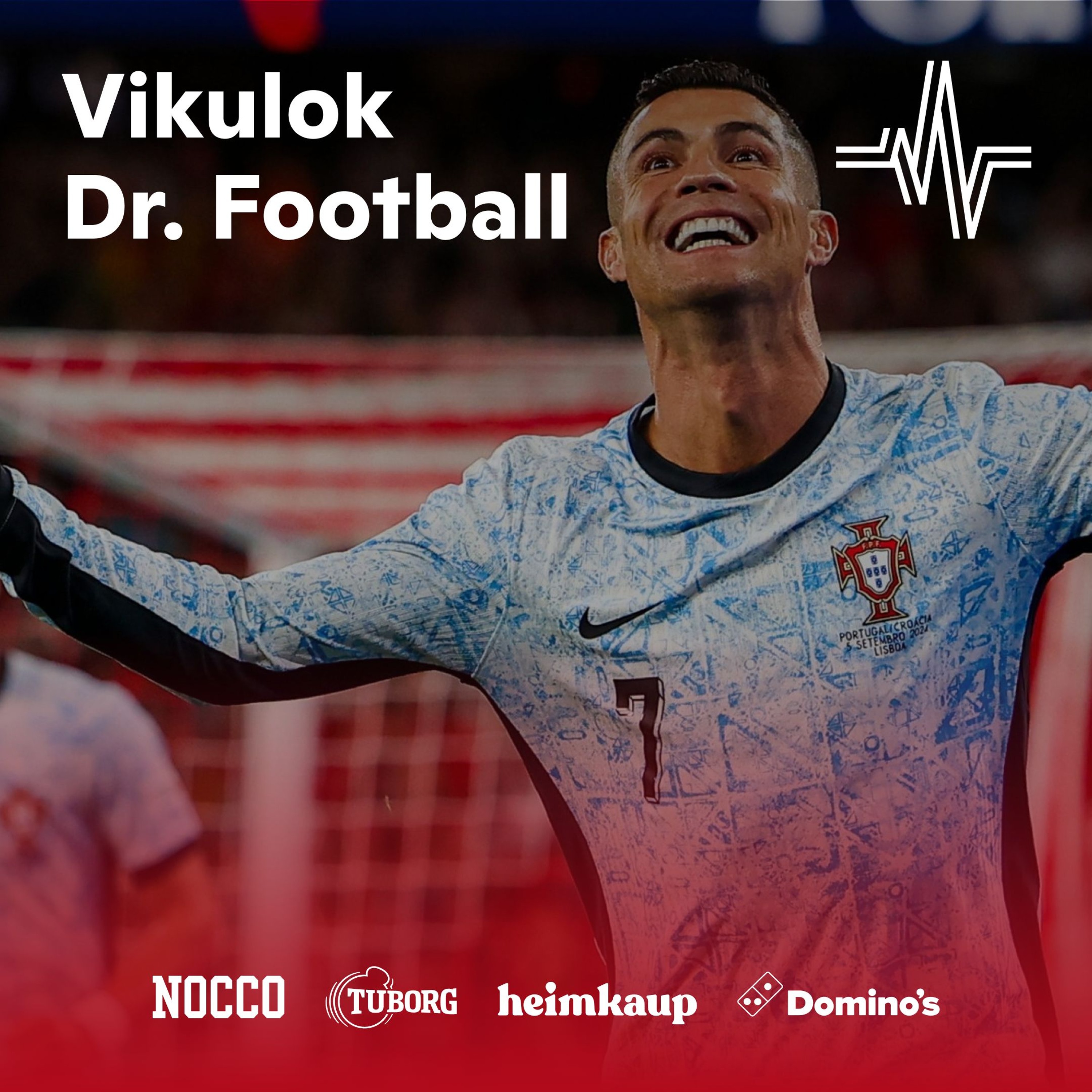 Vikulok Dr. Football - Sóli Hólm fagnaði 900 mörkum CR7 í Tuborg Tíunni