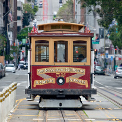 Brakemen on the Van Ness Avenue Cable Car, San Francisco