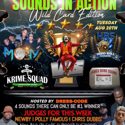 SOUNDS IN ACTION  2024 - HARD BALL VS KRIME SQUAD VS JAMES BOND @72 DYNAMIC DR, TORONTO 8/20/24